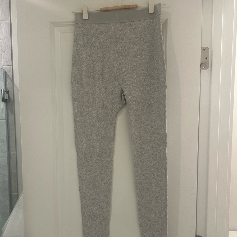 Skims heather grey ribbed legging - medium nwt